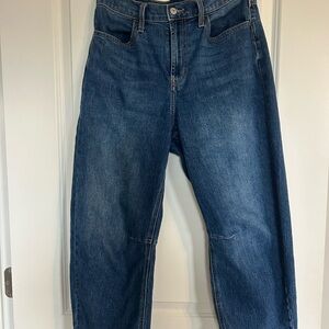 Old Navy High-Rise Barrel Jeans